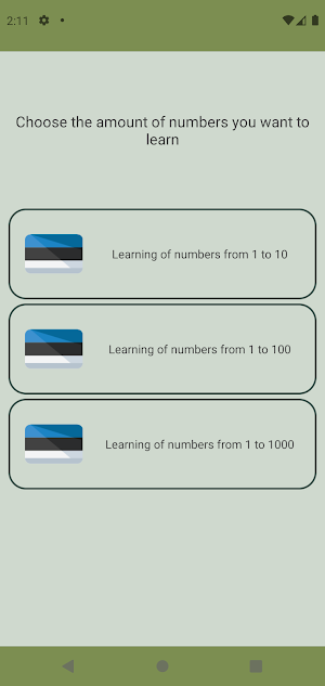 Numbers in Estonian language Screenshot 1