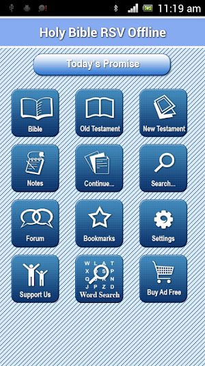 Holy Bible RSV Offline Screenshot 1