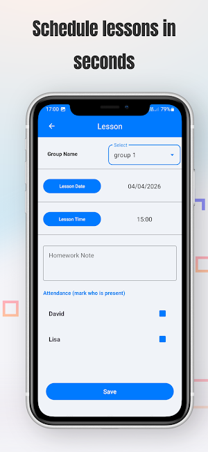 TeacherDiary – Tutor Organizer Screenshot 2