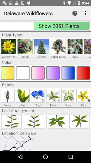 Delaware Wildflowers Screenshot 0