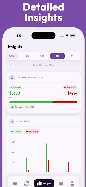 Checkbook Register - ReconLog Screenshot 3