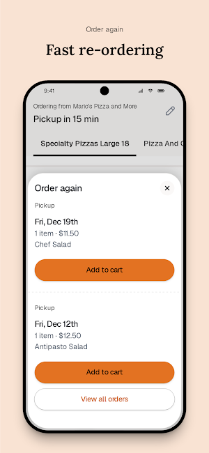 Mario's pizza and more Screenshot 3