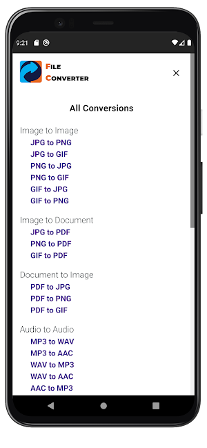 File Converter Screenshot 1
