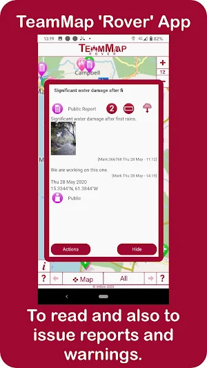 TeamMap Rover Screenshot 1