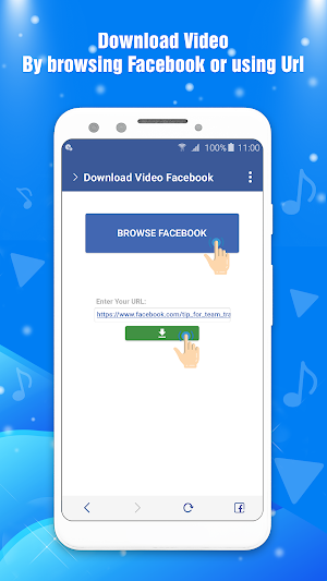 Video Downloader for Facebook 2020 Screenshot 0