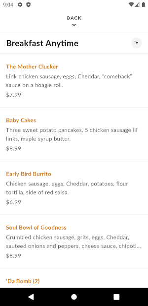 Delia's Chicken Sausage Stand Screenshot 2