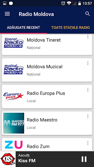 Radiouri din Moldova Screenshot 1