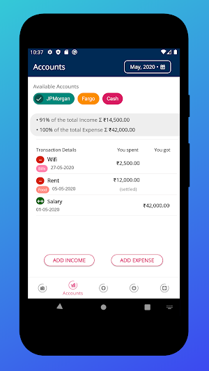 BUDGETit: Safe and Secure Expe Screenshot 3