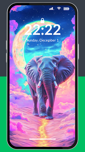 Elephant Wallpaper HD 4K Screenshot 1