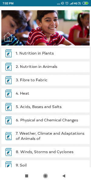 NCERT Solutions Class 7 Science in English Offline Screenshot 1