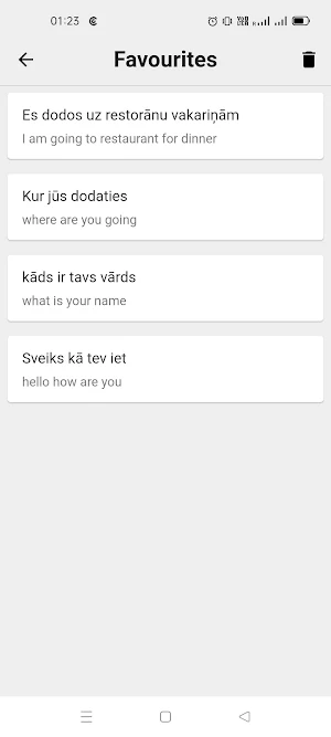 Latvian To English Translator Screenshot 3