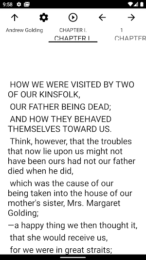 Book, Andrew Golding Screenshot 1