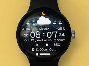 AIwatch Weather C1 watchface Screenshot 3