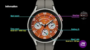 JW098 jwstudio watchface Screenshot 1