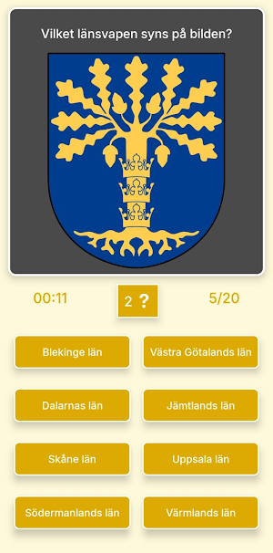 Sweden Map - Geography Quiz Screenshot 3