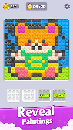 Diamond Pixel Art: Sort Puzzle Screenshot 3