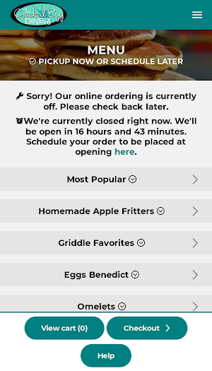 The Cracked Egg Diner Screenshot 1