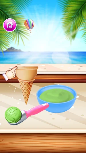 Fun Ice Cream Making Game Screenshot 2