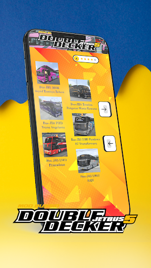 Bussid Mod Double Decker JB5 Screenshot 2