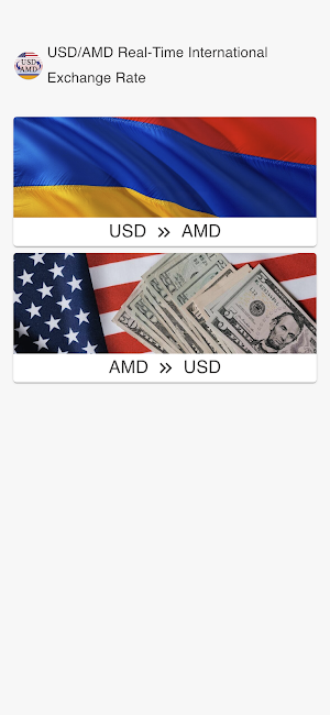 USD to Armenian Dram Screenshot 0