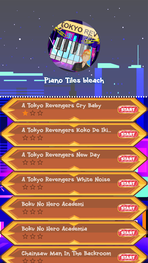 Piano -Manjiro Tokyo Reveng Screenshot 0