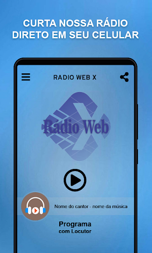 Rádio WEB X Screenshot 1