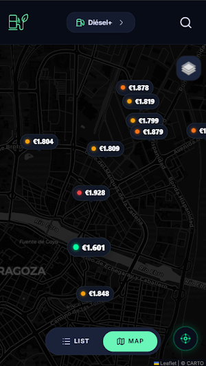 EcoNav: Cheap Gas Stations Screenshot 3
