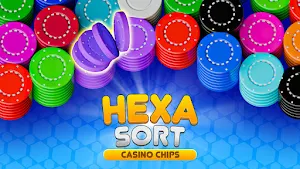 Hexa Sort-Casino Chips Screenshot 0