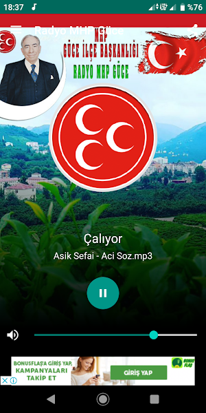 Radyo MHP Güce Screenshot 1
