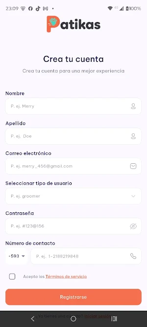 Patikas Comercio Screenshot 2