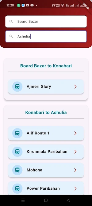 Dhaka Local Bus Offline Screenshot 2