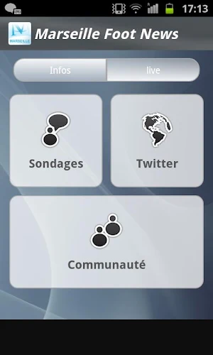 Marseille Foot News Screenshot 1