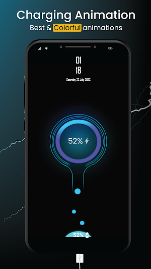 Fun Battery Charging Animation Screenshot 1