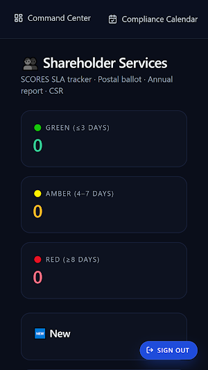 Visaka CS OCC Screenshot 3
