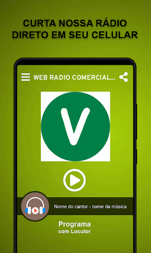 Web Rádio Comercial do Vale Screenshot 1