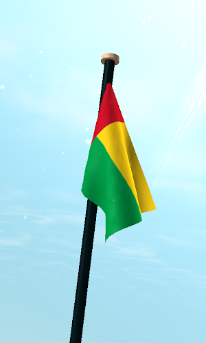 Guinea-Bissau Flag 3D Screenshot 2