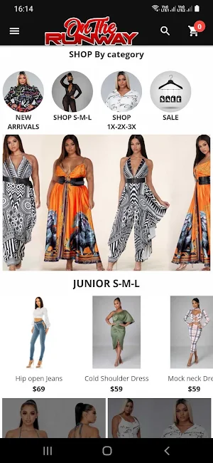 On the Runway Boutique Screenshot 0
