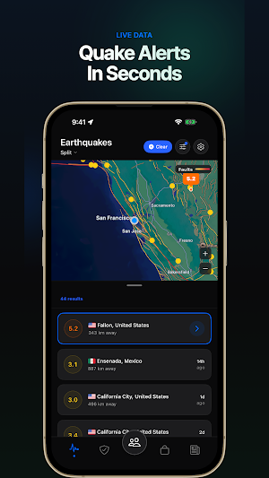 QuakeReady: Earthquake Alerts Screenshot 0