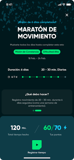 Muévete Por el Fútbol Screenshot 2