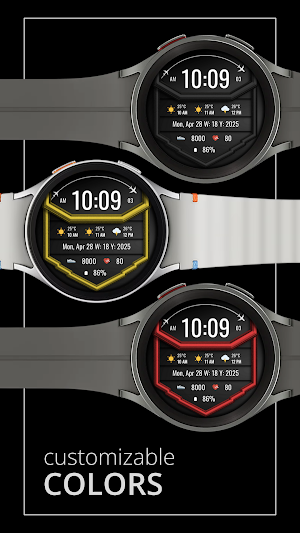 DADAM103 Weather Digital Watch Screenshot 2