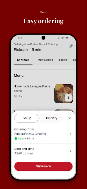 Eddies Pizza & Catering Screenshot 2