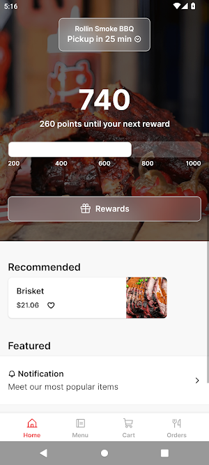 Rollin Smoke Barbecue Screenshot 0
