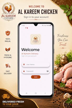 Al Kareem Delivery Screenshot 0