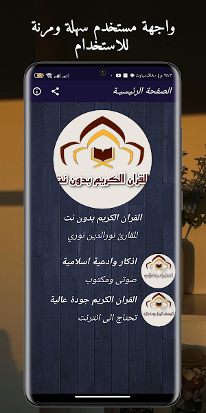 القران نور الدين سليم بدون نت Screenshot 0