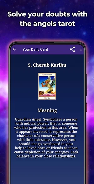 Angels Tarot Free Screenshot 3