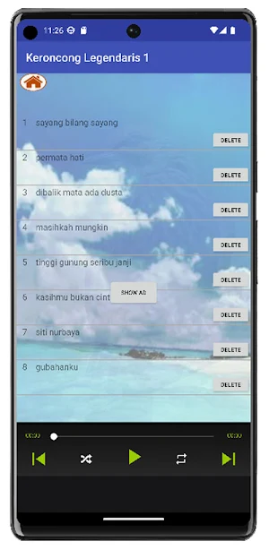Kompilasi Keroncong Legendaris Screenshot 1