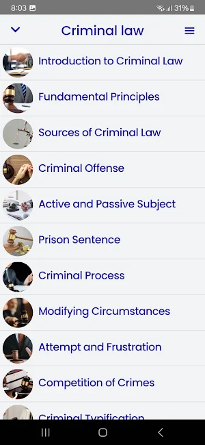 Criminal Law Course Screenshot 0