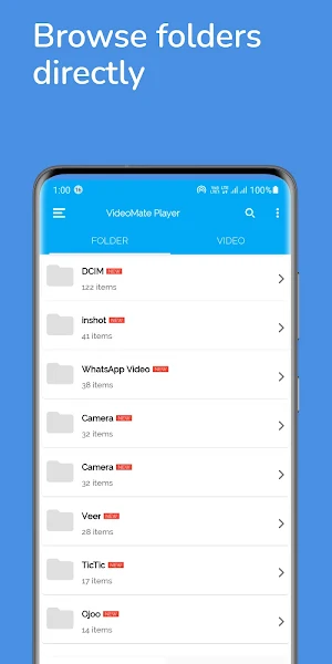 VideoMate Player Screenshot 2