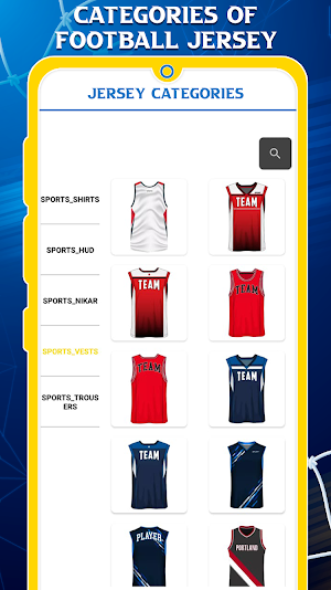 Football Jersey Maker- T Shirt Screenshot 3
