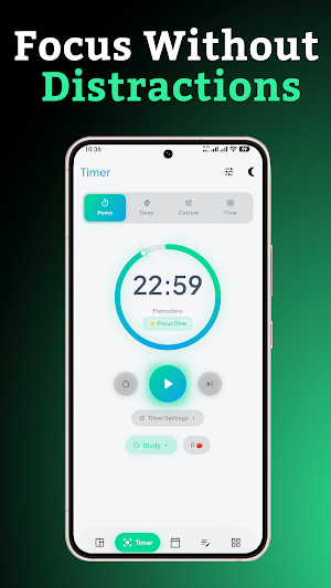 Deep Focus: Study & Focus Time Screenshot 1